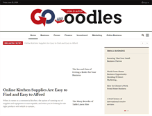 Tablet Screenshot of go-oodles.com